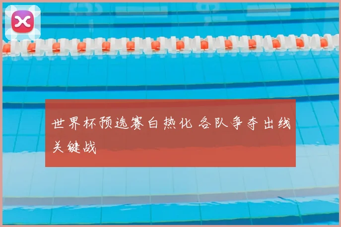 世界杯预选赛白热化 各队争夺出线关键战
